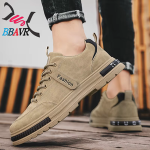 Botines Casuales de Trabajo Retro de PU Transpirables con Banda Elástica para Primavera y Otoño - ¡Gran Venta Directa de Fábrica! - Product Image 5