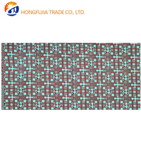 Kain Organza Polos Tenun Ringan Bermotif Batik Afrika 100% Poliester untuk Menjahit Pakaian Wanita & Anak Laki-laki