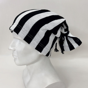 Venta al por mayor 100% algodón Vintage Tie-Top Beanie Hat logotipo personalizado de alta calidad <span class=keywords><strong>invierno</strong></span> Cola de Caballo sombreros múltiples camuflaje dibujos animados - Product Image 2