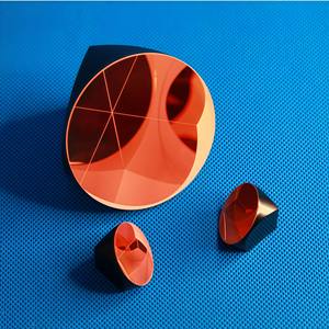 맞춤형 BK7 K9 유리 25.4mm 코너 큐브 레트로리플렉터 제조업체의 원통형 광학 피라미드 코너 프리즘 - Product Image 3