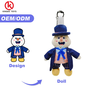 Kinqee Tùy Chỉnh Sư Tử Keychain Thú Nhồi Bông OEM Sư Tử Biển Plusheis Cuddly Mềm Đồ Chơi Sang Trọng - Product Image 1
