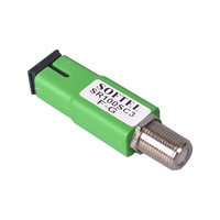 Récepteur optique passif FTTH CATV mini de bonne qualité avec filtre WDM