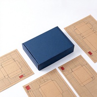Boîtes d'expédition en carton en gros, boîtes d'expédition en carton ondulé rectangulaires avec logo personnalisé imprimé