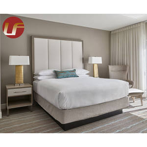 Muebles de dormitorio de <span class=keywords><strong>Hotel</strong></span>, cama King Size, conjunto de habitación doble, muebles de <span class=keywords><strong>Hotel</strong></span> personalizados - Product Image 3