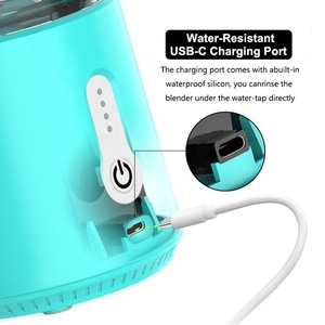 Marca Haushalt Haushalts Gerat Elektrische Batterie Betriebene Wasserdichte 500ml Obst USB Entsafter Flasche Tasse Tragbare - Product Image 5