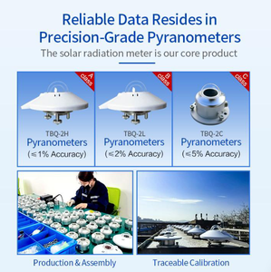 Piranómetro Fotoeléctrico <span class=keywords><strong>CIMO</strong></span> BGT Clase C Estándar de Alta Sensibilidad, Sensor de Radiación Total para Observación de Radiación Solar - Product Image 5