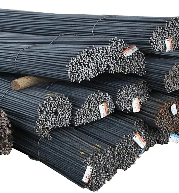 מכירה לוהטת 6mm כדי 40mm מחוזק פלדה מעוותת Rebars בניין חומרים ברזל מוטות