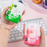 Sameili X Aroma Home Gel Parfumé pour Salle de Bain, Voiture, Parfum d'Ambiance en Boîte, Parfum Solide, Parfum de Voiture, Accessoires de Voiture