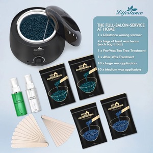 Lifestance Salon-grade Brazil waxing Kit sáp tự nhiên cho đau miễn phí tẩy lông nhanh chóng vận chuyển - Product Image 1