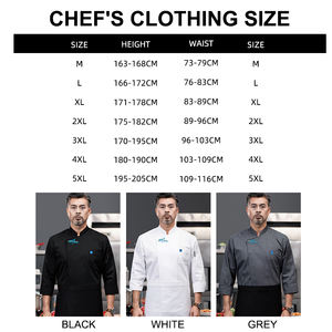 Camicia da cuoco Unisex per Chef, - Product Image 5