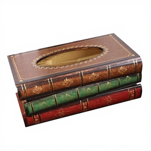 Caja de Almacenamiento de Papel Higiénico de Madera Retro, Multifuncional y Portátil, Más Vendida - Product Image 4