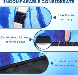 Alfombra Plegable para Playa, <span class=keywords><strong>Parque</strong></span>, Jardín, Pradera, Juegos, <span class=keywords><strong>Picnic</strong></span> Impermeable, Manta para Camping - Product Image 4