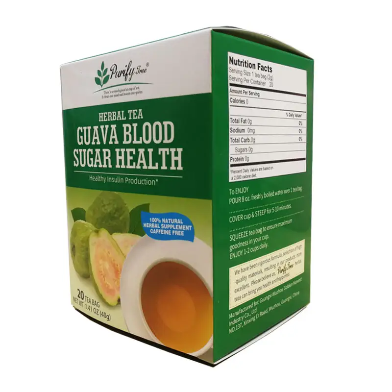 A base di erbe Guava Zucchero Nel Sangue Tè di Salute