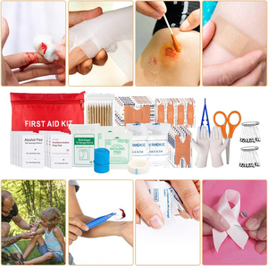 Chuyên nghiệp 250 pcs du lịch Viện trợ đầu tiên Kit ngoài trời khẩn cấp đa chức năng cắm trại gấp xẻng Survival Gear Kit - Product Image 4