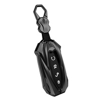 Housse de clé de voiture en alliage de Zinc pour BYD F0/S6/S7/M6/E6/Yuan Pro/E2/Dolphin/Qin Plus EV/Yuan Plus/D1/Song Plus/han/T