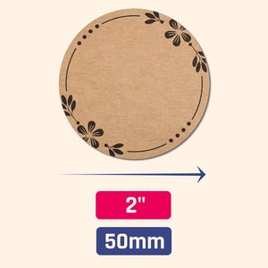 <span class=keywords><strong>Étiquettes</strong></span> pour la mise en conserve des aliments, des boissons, des noix, autocollants en papier kraft brun pour écrire - Product Image 2