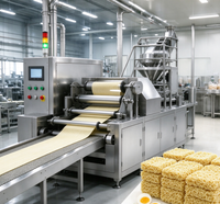 Équipement alimentaire industriel avec cuisson vapeur efficace et convoyage des produits, ligne de production de nouilles instantanées