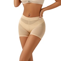Culotte gainante sans couture en polyamide et polyester, rehaussement des fesses, amélioration des hanches, rembourrage en éponge, contrôle du ventre, grandes tailles