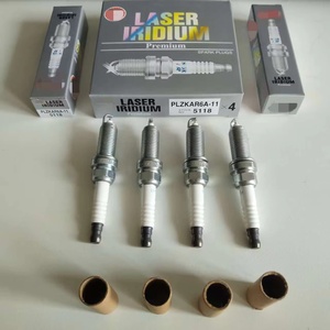 Bougie d'allumage moteur automobile PLZKAR6A-11 5118 22401CK81 22401EA015, soudée au laser, double platine, compatible Nissan Sentra Altima <span class=keywords><strong>Renault</strong></span> Koleos - Product Image 6