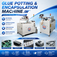 Máquina Dispensadora de Resina Epoxi de Dos Componentes con Proporción de Pegamento AB Ajustable, Máquina Automática para Recubrimiento de Transformadores