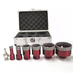 Khô chân không brazed kim cương khoan lõi bit thiết lập/kim cương lỗ Cutter Bộ dụng cụ/Gốm gạch rỗng Granite lõi bit thiết lập - Product Image 6