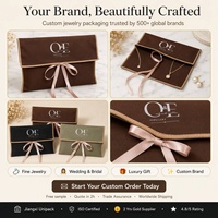 Pochette enveloppe personnalisée en sergé de coton marron avec logo sérigraphié pour vêtements, portefeuilles, extensions capillaires et perruques – Réutilisable