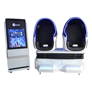 Cinéma à chaise œuf 9DVR à pièces Skyfun pour intérieur avec deux sièges pour utilisation publique dans les centres commerciaux - Product Image 3