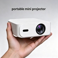 Mini projecteur portable 4K, home cinéma LED, projecteur vidéo intelligent Android, meilleur prix, projecteur 4K Full HD, WiFi BT