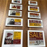 Label Harga Digital Eink Epd Ble Api Baru untuk Supermarket Preisschild Etiquetas De Precio Digitales Nfc Esl Electronic Shelf Label