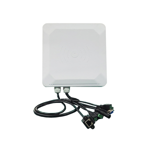 Lecteur RFID UHF longue portée 865-868 MHz, matériau ABS, protocole ISO18000-6C, vitesse de lecture <span class=keywords><strong>64</strong></span> bits, portée 10 m, gain d'antenne 8 dBi, double mode - Product Image 1