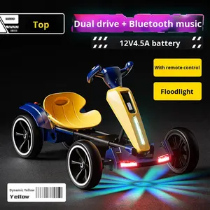 Mobil elektrik anak-anak, mobil listrik empat roda 2 hingga 4 tahun dapat dilipat portabel untuk anak laki-laki dan perempuan tanpa perlu pemasangan - Product Image 6