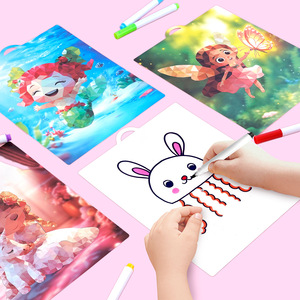 Livre de <span class=keywords><strong>puzzle</strong></span> à coller 3D géométrique personnalisé OEM DIY avec <span class=keywords><strong>animaux</strong></span> <span class=keywords><strong>sauvages</strong></span>, Panda, Tigre, jouets éducatifs pour l'apprentissage précoce des enfants, vente en gros - Product Image 4