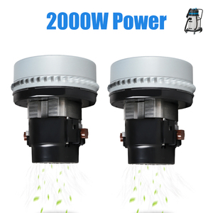 Aspirapolvere Commerciale Blu da 70L per Autolavaggio, Macchina per Pulizia ad Alta Potenza 2000W - Product Image 3