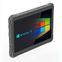 Tablette robuste industrielle Hidon Factory 12,6 pouces Win10 Intel I5 16 Go + 256 Go 4G/5G avec lecteur d'empreintes digitales NFC, scanner 2D, RFID UHF