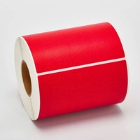 Étiquettes thermiques autocollantes de haute qualité, personnalisées en usine, imperméables, aux couleurs vives, en rouleau, autocollants colorés