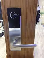 Cerradura Inteligente para Hotel de Acero Inoxidable, Sistema de Gestión Hotelera con Software, Cerradura de Puerta Inteligente RFID para Hotel