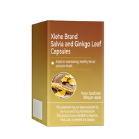 Capsules de Salvia Ginkgo Biloba en gros, 1,3 g de Tanshinone et 0,9 g de Flavonoïdes par 100 g, Complément pour la Santé Cardiovasculaire