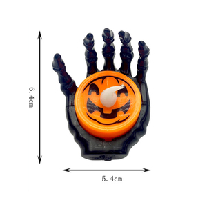 Yun Halloween Atmosphere Electronic Candle <strong>Lamp</strong> Decoration Pumpkin Candlestick <strong>Lamp</strong> Ghost Festival Horror Prop <strong>Skeleton</strong> <strong>Lamp</strong> - Product Image 5