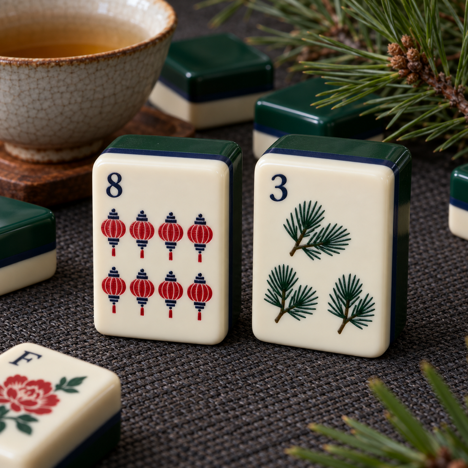 American Mahjong Tile Pusher Set for Table Play Game Rooms and ...