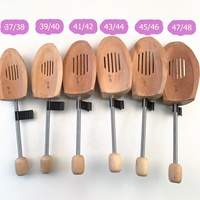 Chaussure de voyage en bois et arbre à bottes, arbres à chaussures en bois de Lotus portables et compacts, extenseur de chaussures réglable pratique Portable garde la forme