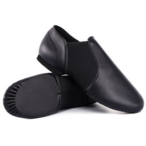 Envío Directo de Fábrica, Zapatos de Baile de Jazz Profesionales Unisex de Cuero, Zapatos de Baile de Jazz de PU/Cuero Vacuno para Adultos/Niños - Product Image 1