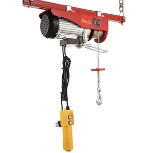 Nhà máy cung cấp trực tiếp 200kg 600kg 800kg 500kg Mini winch hoist với xe đẩy nhỏ điện Wire Rope hoist cho xây dựng Lift