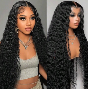 Top Ranking Human Hair <strong>Wig</strong> Natural HD Glueless Transparent <strong>Lace</strong> Water Wave Quick &amp; Easy Glueless With Breathable Air <strong>Wigs</strong> - Product Image 3