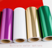 Film de plastification laminé à froid brillant transparent pour animaux de compagnie mat laiteux Film de cristal laminé holographique froid