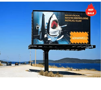 Écran LED publicitaire extérieur en aluminium ultra-lumineux 10 000 nits, étanche, affichage numérique, panneau d'affichage, signalisation