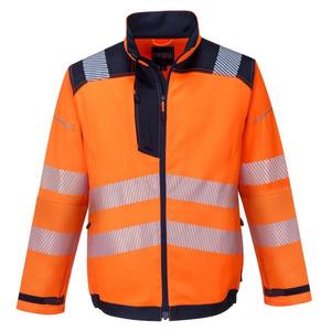 PORTWEST - T500ONRS PW3 chaqueta de trabajo de alta visibilidad naranja/Azul Marino-EAN 5036108306954 ROPA DE TRABAJO DE LA HI-VIS - Product Image 1