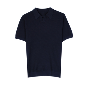 เสื้อสเวตเตอร์ถักแขนสั้นสำหรับผู้ชายเสื้อ100% ฟิตเนสเข้ารูปสำหรับฤดูใบไม้ผลิ2025 - Product Image 3