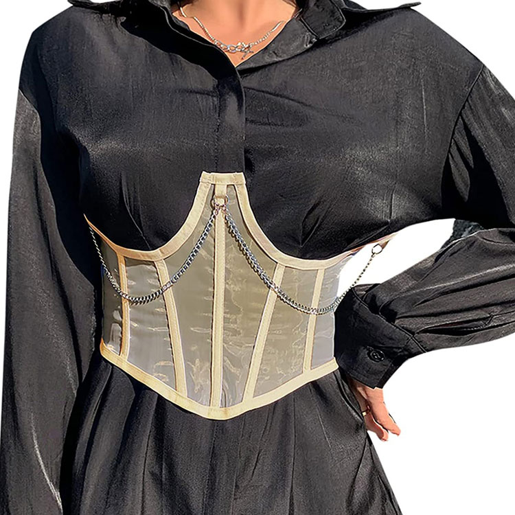 Haut corset2-Noir