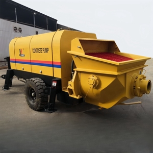 Pompe à béton diesel sur remorque DHBT50 13 55, puissante, longue portée, vente directe du fabricant JIUHE - Product Image 5