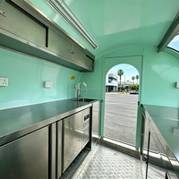 DOT Approved Custom Commercial Mobile Food Trailer Fully Equipped BBQ Coffee Concession Truck Ice Cream Trailer Pizza